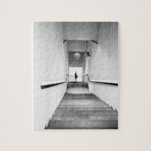 Nice France, Staircase Museum of Modern Art Jigsaw Puzzle