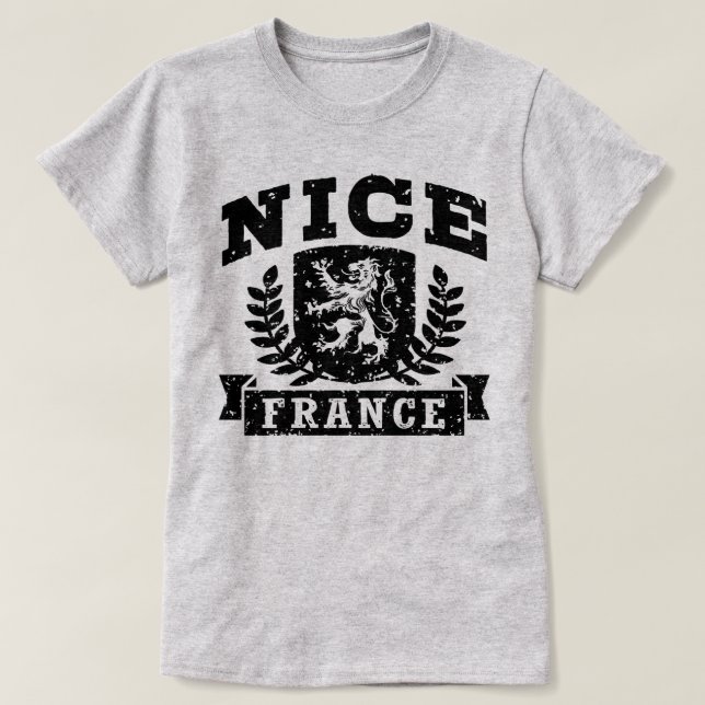 Nice France T-Shirt (Design Front)