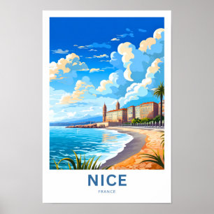 Nice France Travel Print