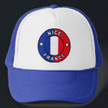 Nice France Trucker Hat<br><div class="desc">Nice France</div>
