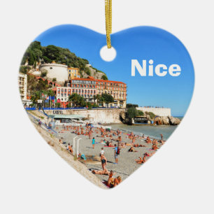 Nice. French Riviera Ceramic Tree Decoration