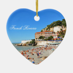 Nice. French Riviera Ceramic Tree Decoration