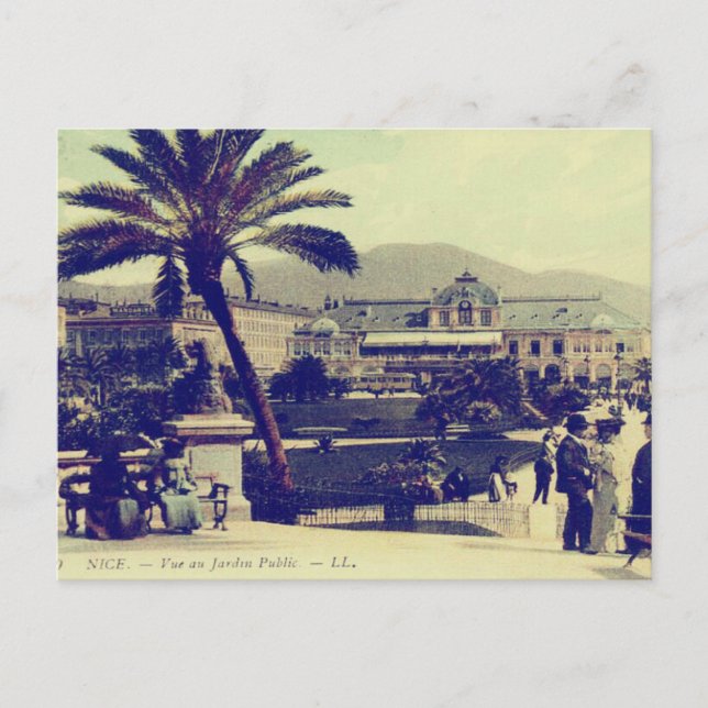Nice French Riviera Postcard (Front)