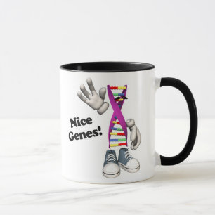 Nice Genes Funny DNA Mug