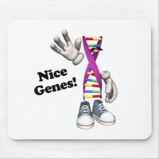 Nice Genes Funny DNA Strip Character Mouse Mat