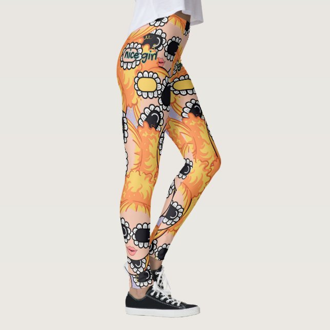 nice girl blondy leggings (Right)