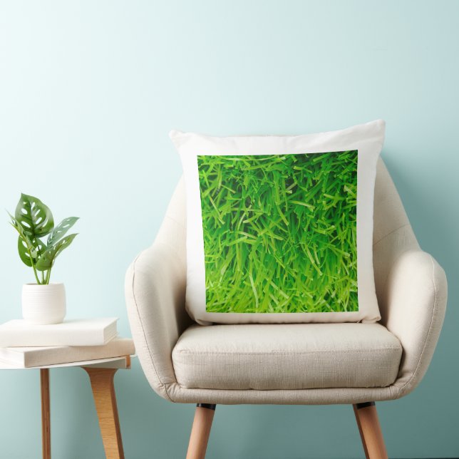 Nice Grass Throw Pillows (Chair)