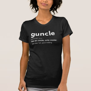 Nice Guncle Definition Print T-Shirt