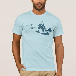 Nice Guy in Shining Armour (Navy) T-Shirt