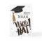 Nice Hat Funny Custom Inspirivity Graduation Card