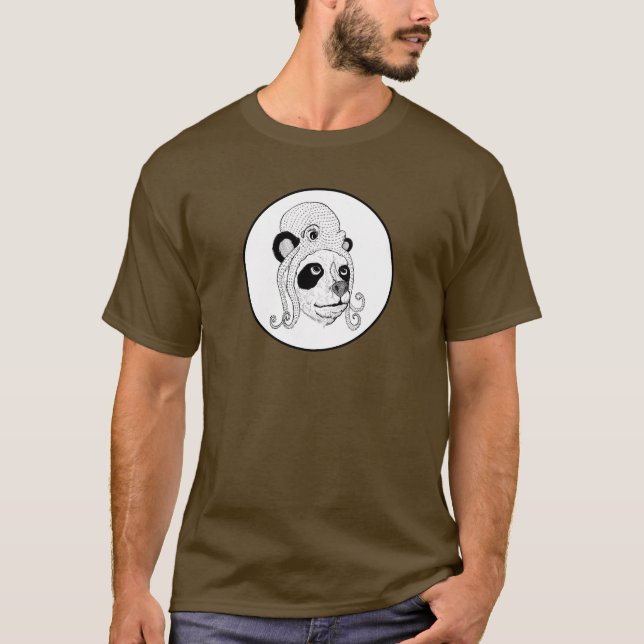 Nice Hat on that Panda T-Shirt (Front)