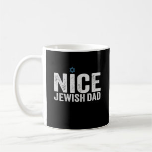 Nice Jewish Dad Hanukkah Jewish Family Gift Coffee Mug