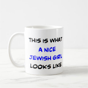 nice jewish girl coffee mug