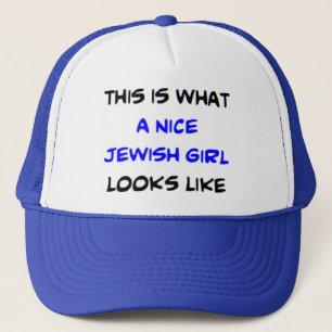 nice jewish girl coffee mug trucker hat