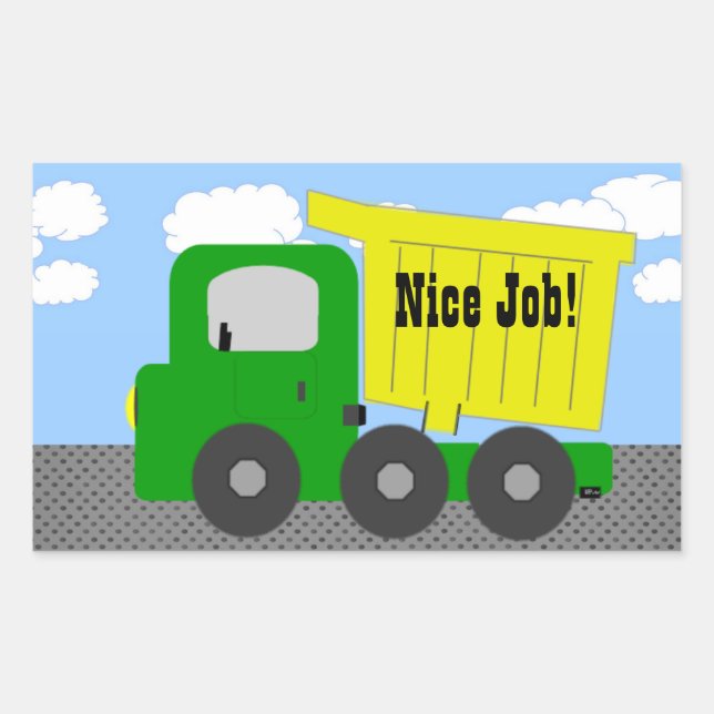 Nice Job Truck Sticker (Front)