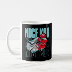 Nice Kok Funny Flowerhorn Cichlid Fish Keeper Coffee Mug