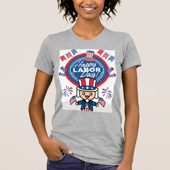 Nice labour design  T-Shirt (Front)