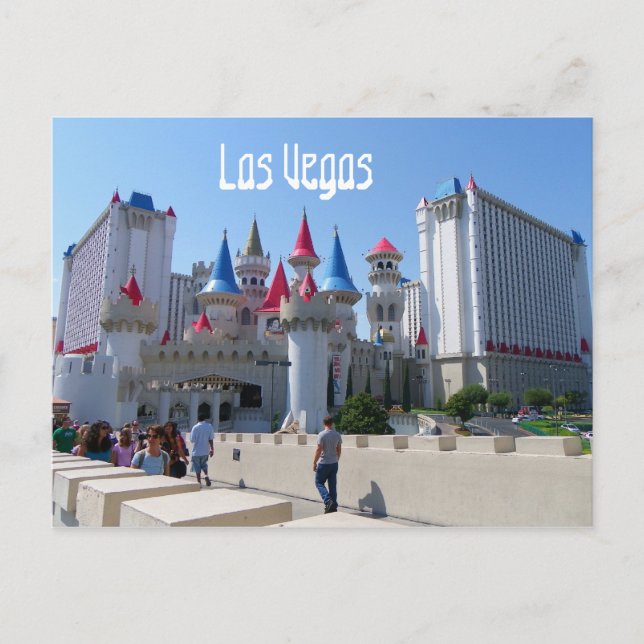 Nice Las Vegas Postcard! Postcard (Front)