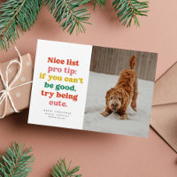 Nice list funny cute colourful photo Christmas