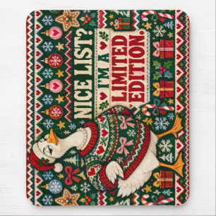 Nice List? I’m on a Limited Edition! Mouse Mat