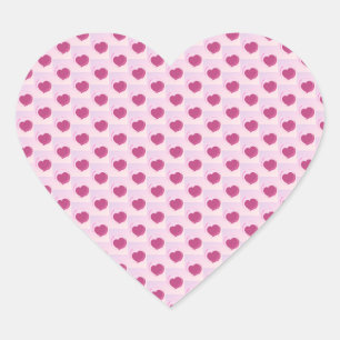 Nice little heart pattern. sticker