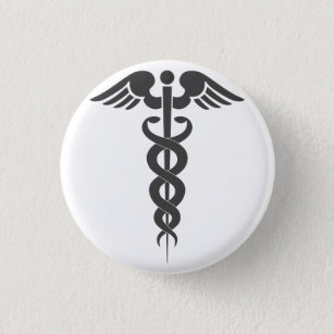 Nice medical    3 cm round badge