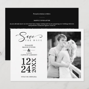 Nice Modern Romantic Wedding Couple Photo