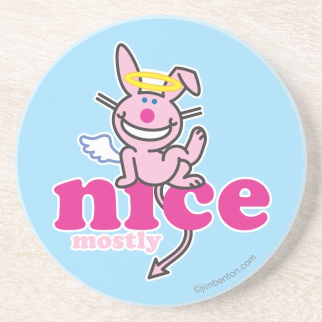 Nice Mostly Coaster (Front)