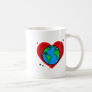 Nice Mother Earth Planet Environmental Protection Coffee Mug