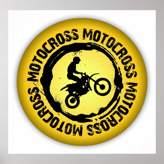Nice Motocross  Seal 1 Poster (Front)