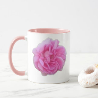nice mug with natural rose