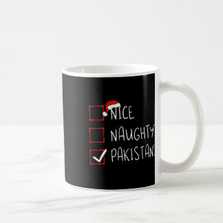 Nice Naughty Pakistani Christmas Pakistan Heritage Coffee Mug