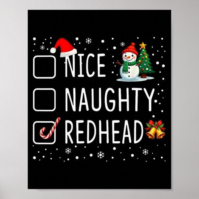 Nice Naughty Redhead  Poster (Front)