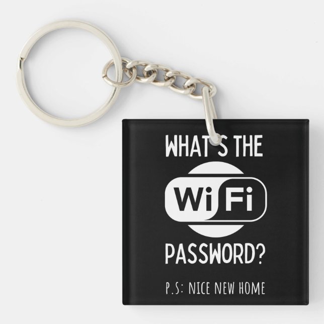 nice new home key ring (Front)