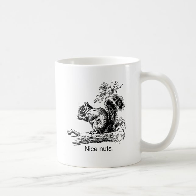NICE NUTS -.png Coffee Mug (Right)