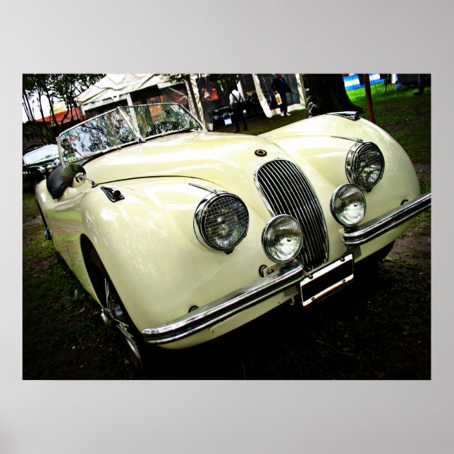 Nice old Jag Poster (Front)