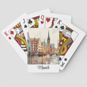 Nice painted Munich Playing Cards