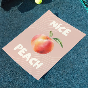 Nice Peach   Bathroom Print   Trendy Wall Art