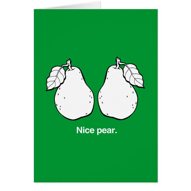 NICE PEAR - WHITE -.png (Front)