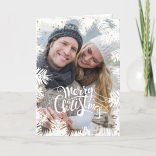 Nice Photo Christmas Card Silhouette