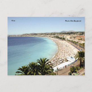Nice, Photo Ola Berglund Postcard