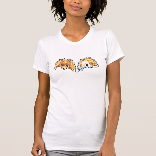 Nice Pom Poms T-Shirt (Front)