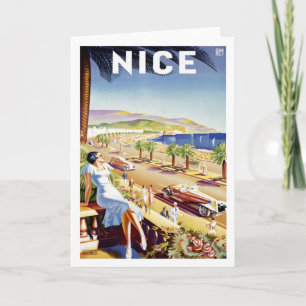 Nice Poster Greeting Card