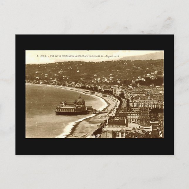 Nice, Promenade des Anglais Postcard (Front)