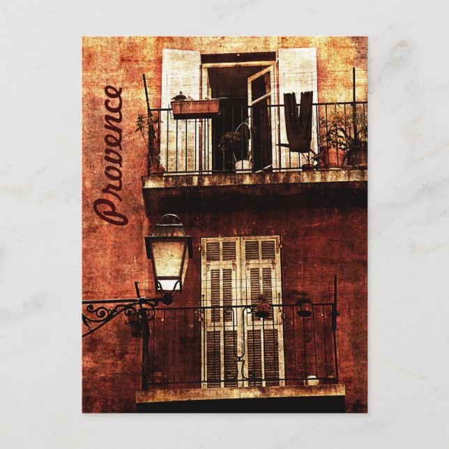 Nice, Provence postcard (Front)