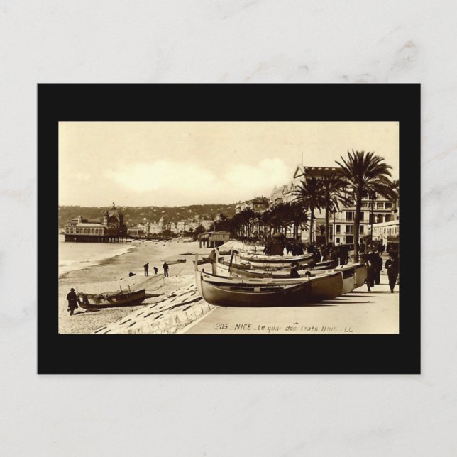 Nice - Quai des Etats Unis Postcard (Front)