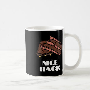 Nice Rack - Funny Ribs And Bbq Coffee Mug