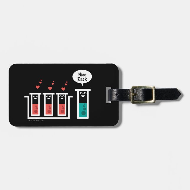 Nice Rack Luggage Tag (Front Horizontal)