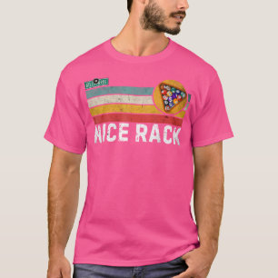 Nice Rack Pool Player Snooker Funny Billiards T-Shirt
