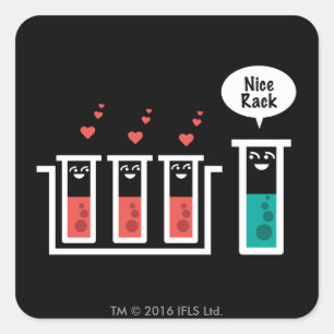 Nice Rack Square Sticker